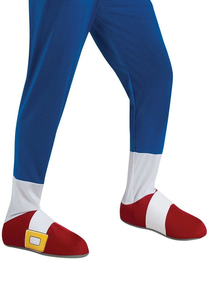 Licensed Sonic The Hedgehog Boys Costume - Close Image 2