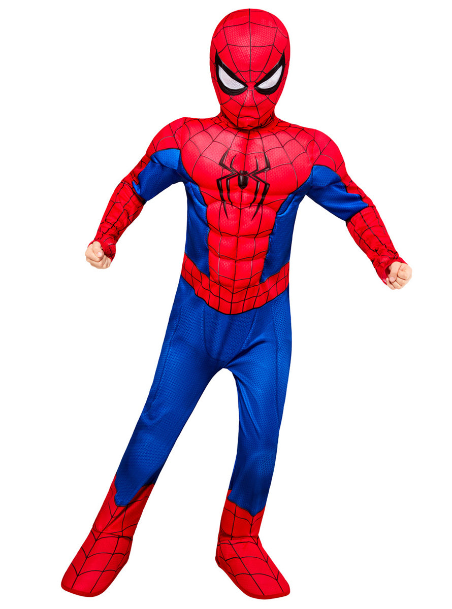 Spider-Man Brand New Day Deluxe Boys Muscle Chest Superhero Costume - Main Image