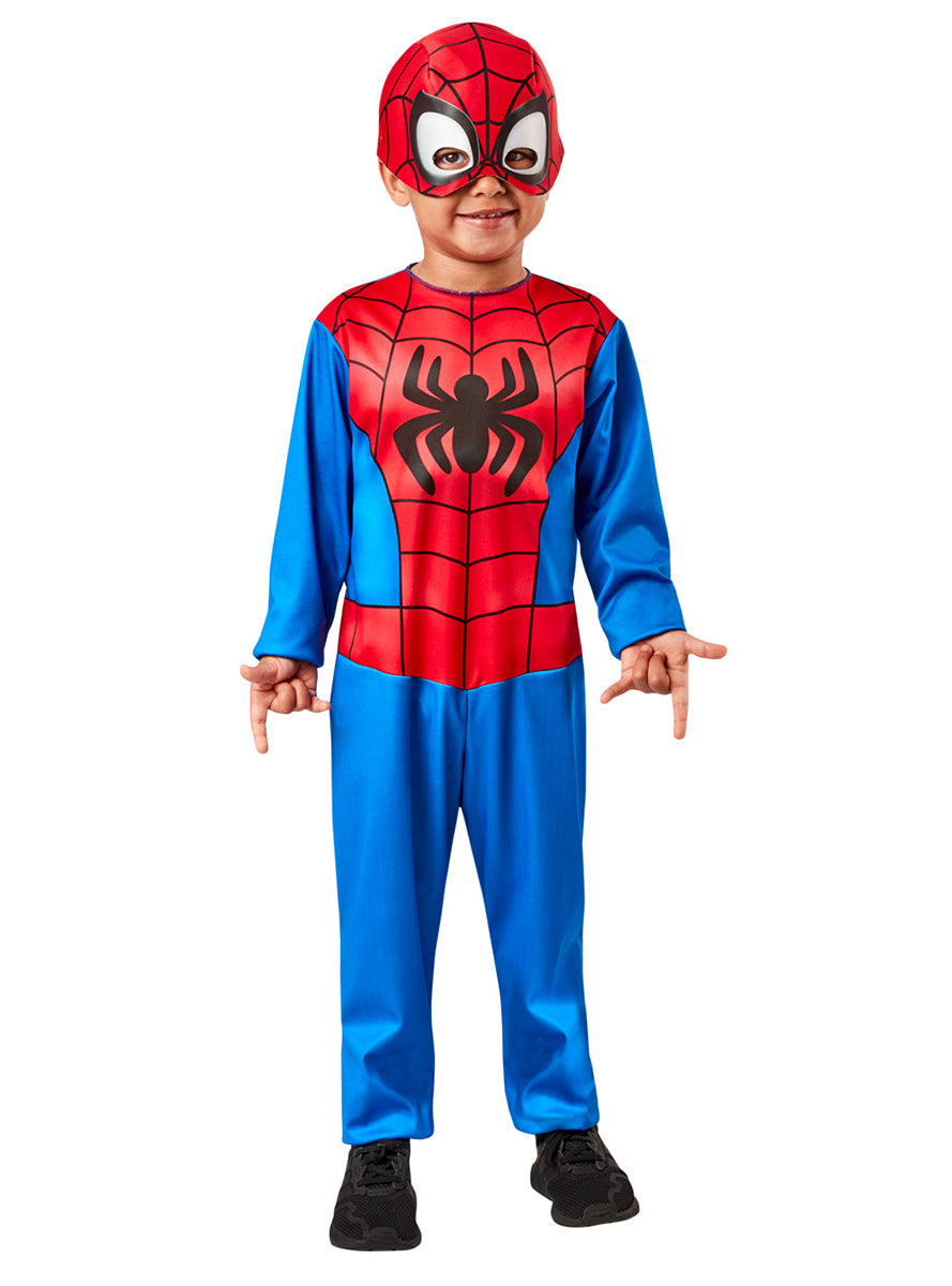 Spidey and His Amazing Friends Classic Toddler Boys Spiderman Costume - Main Image