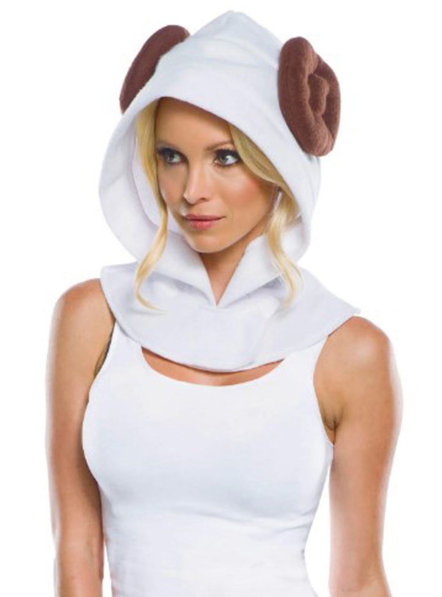 Princess Leia Womens Hooded Star Wars Costume Cape - Main Image