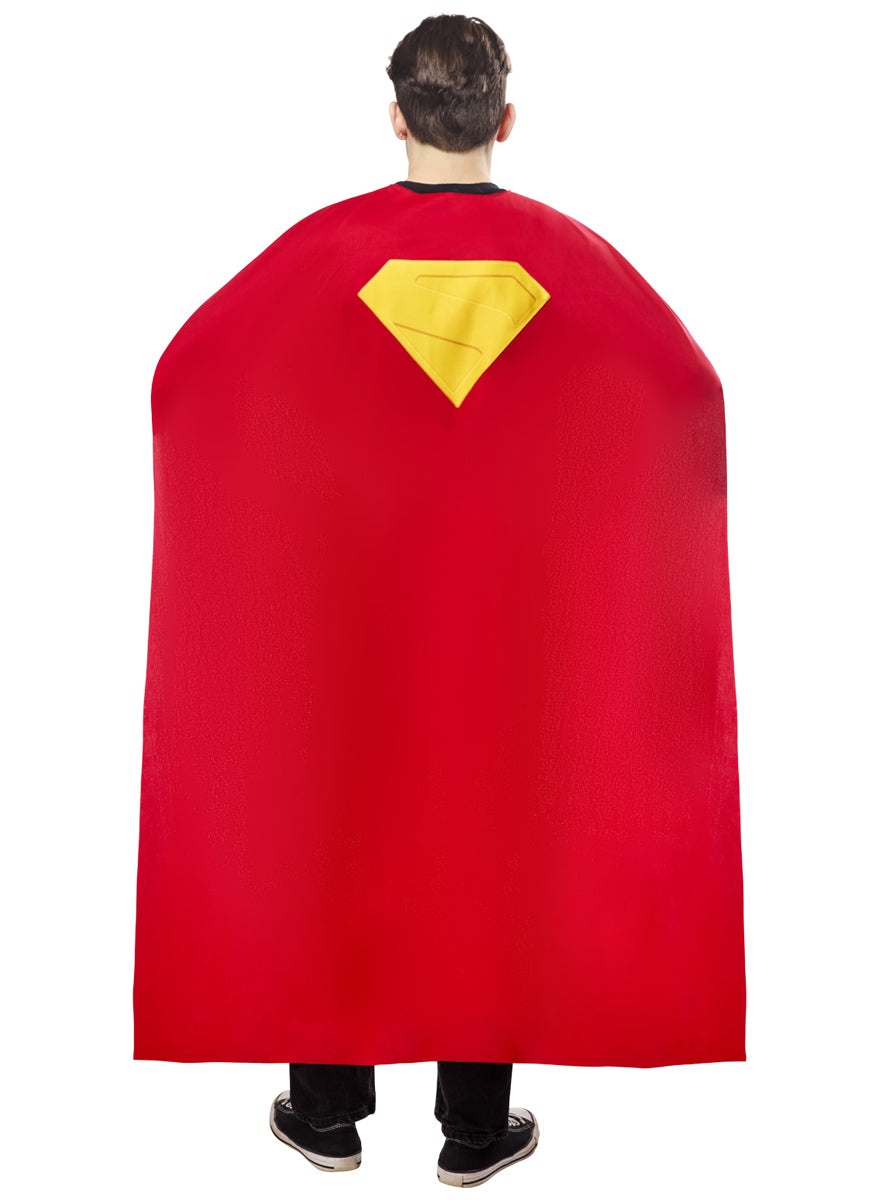 Mens Red Superman 2025 Movie Costume Cape - Main Image