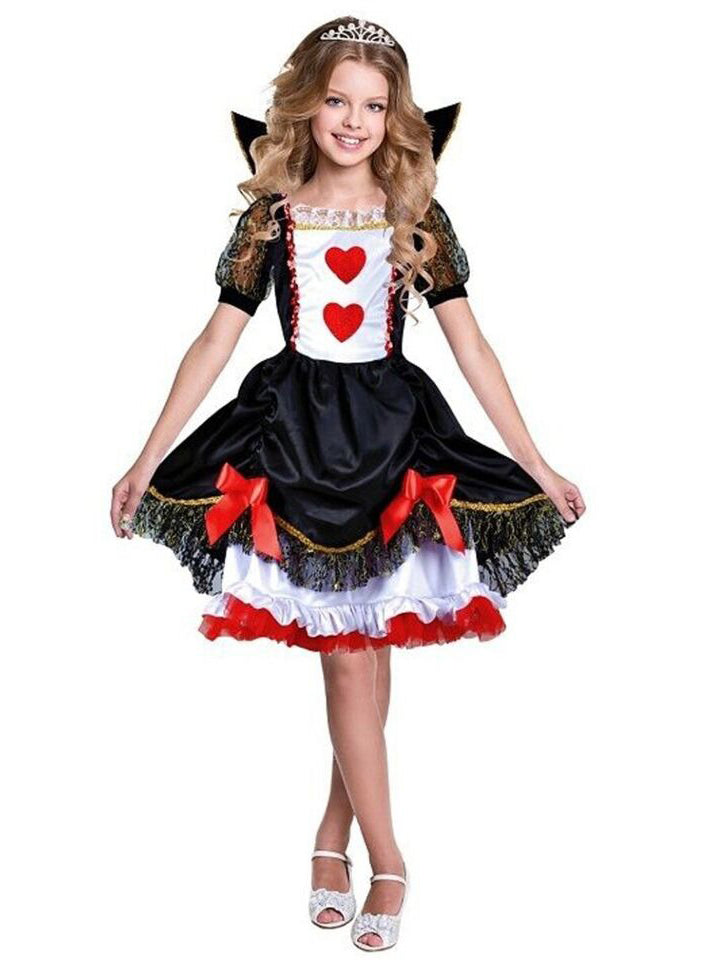 Sweetheart Princess Teen Girls Queen of Hearts Costume - Main Image