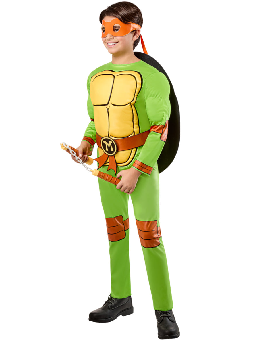 TMNT Michelangelo Nun chucks Costume Weapon - Alternative Image 2