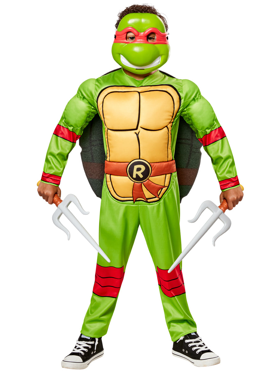 Raphael Kids Teenage Mutant Ninja Turtles Costume Weapons - Alternative Image 3