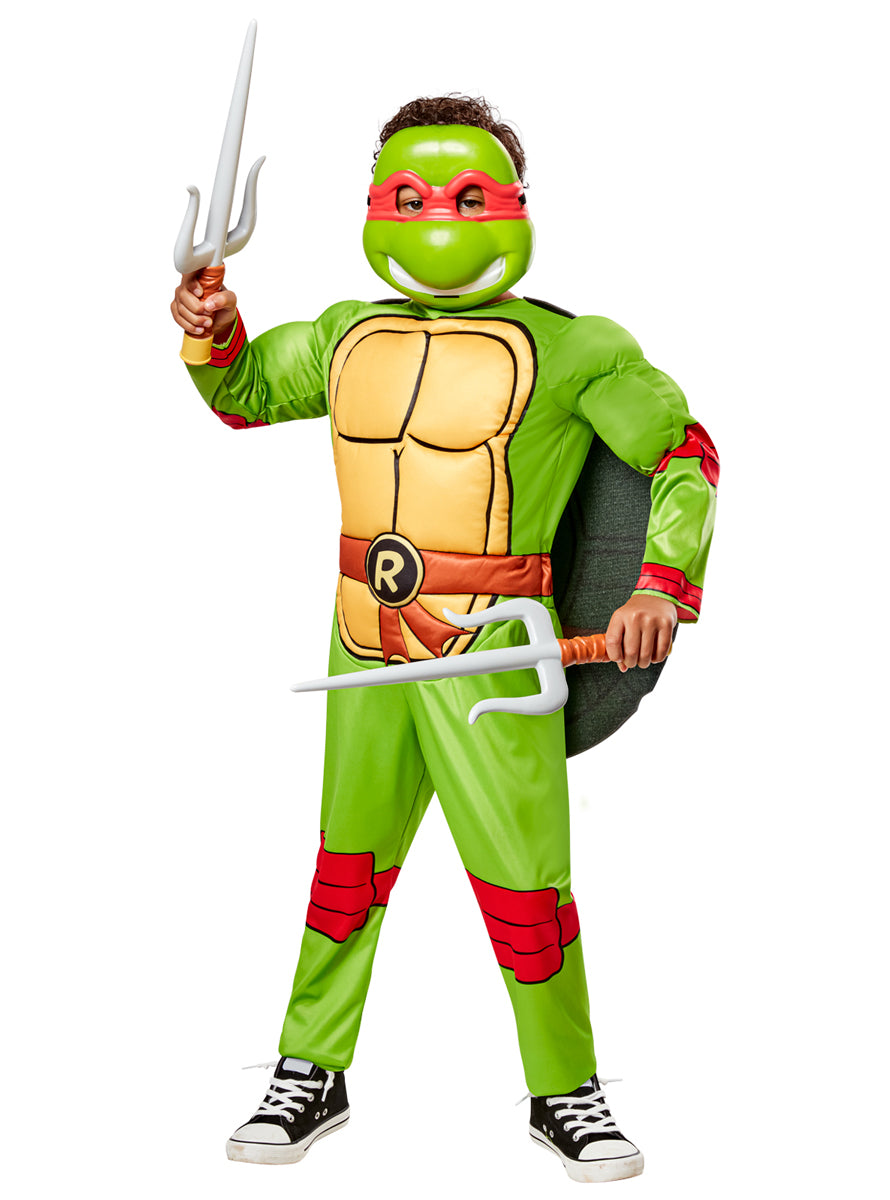 Raphael Kids Teenage Mutant Ninja Turtles Costume Weapons - Alternative Image 2