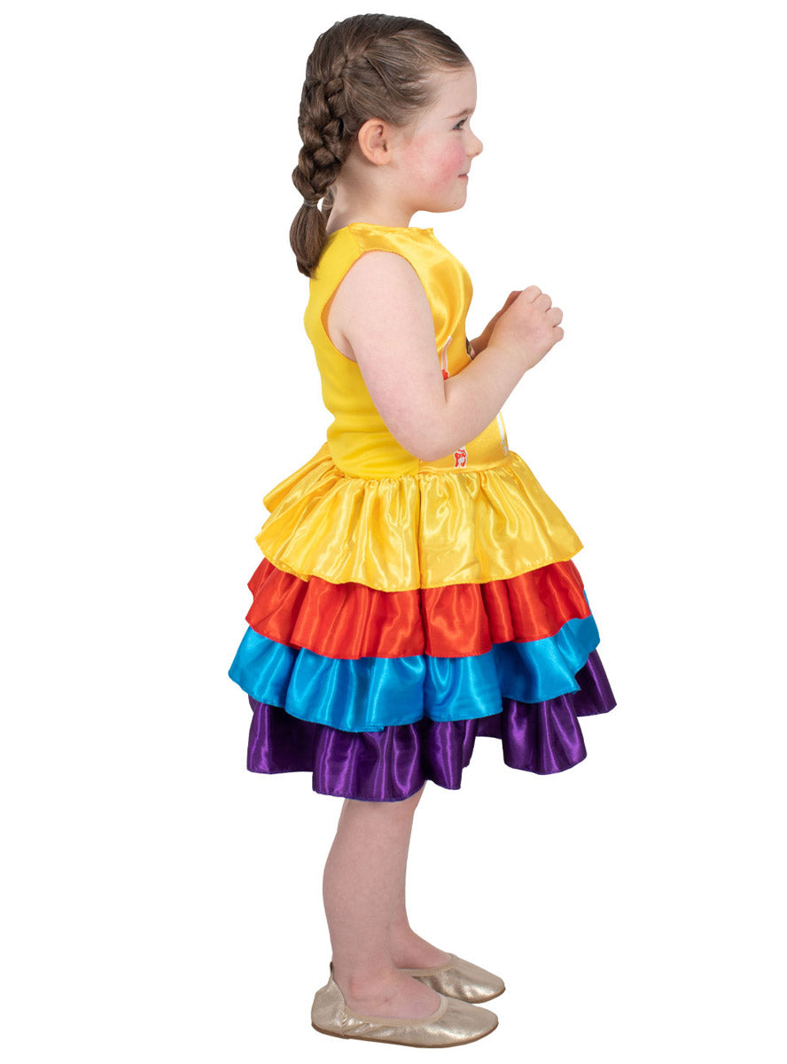 Side image of The Wiggles Girls Cute Ballerina Dress Up Costume