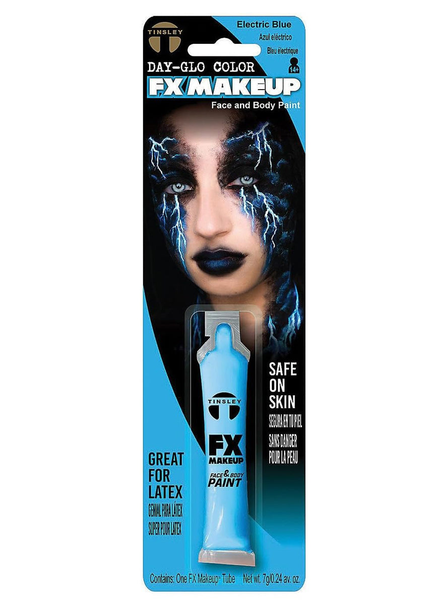 Tinsley Day Glo Electric Blue 12g FX Makeup - Main Image