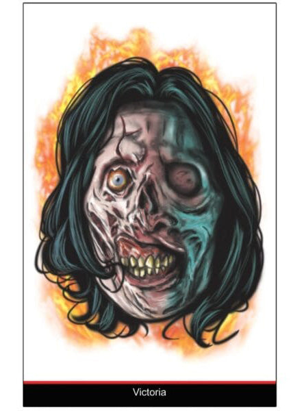 Tinsley Transfers Terrifier Movie Victoria Deluxe Temporary Tattoo - Alternative Image 1