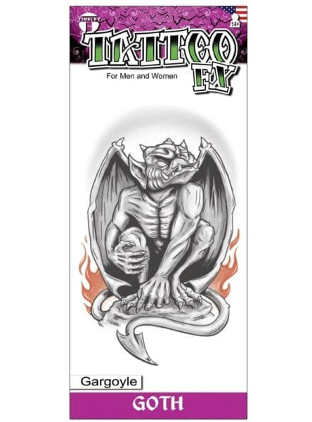 Tinsley Transfers Gothic Gargoyle Temporary Tattoo - Main Image