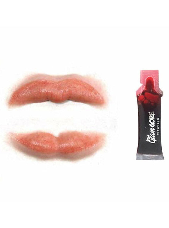 Tinsley Transfers Lip Injections 3D FX Transfers with Blood - Alternative Image