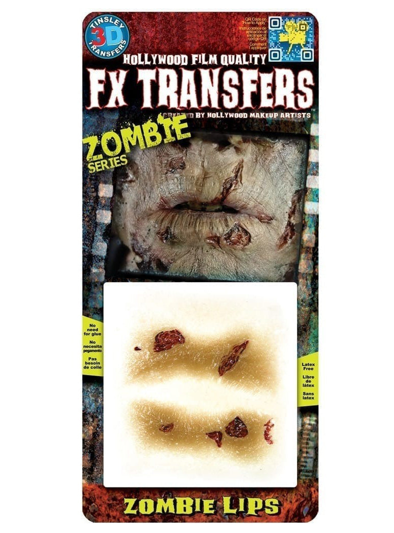 Tinsley Transfers Zombie Lips 3D FX Transfer - Main Image