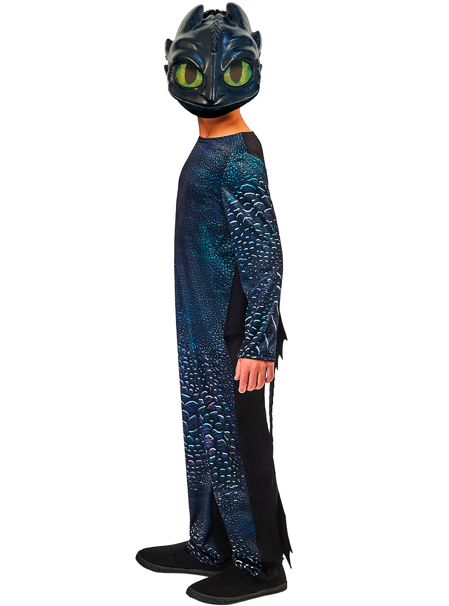 Toothless How To Train Your Dragon Deluxe Costume for Boys - Side Image