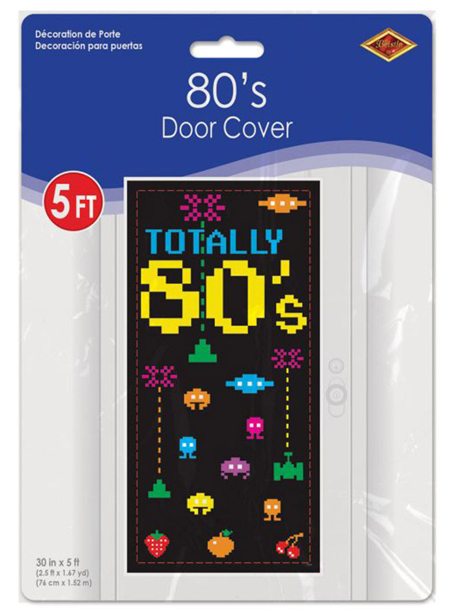 Video Game 80s Door Cover - Packaging Image