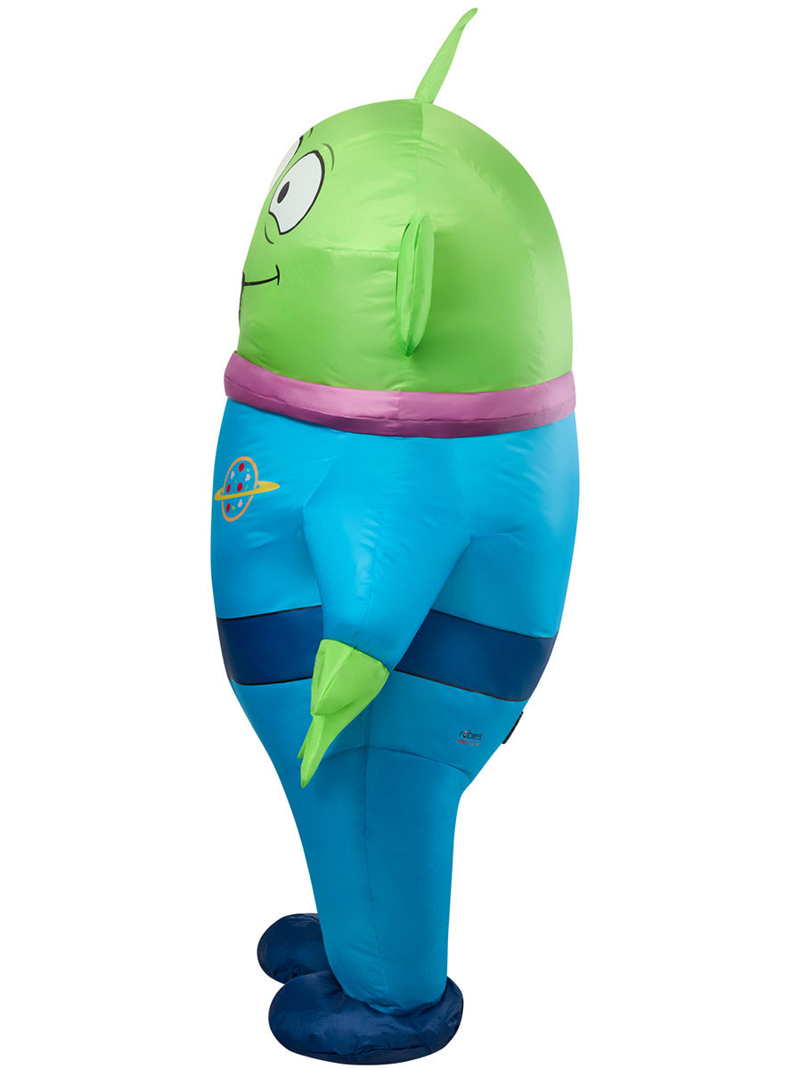 Inflatable Toy Story Alien Costume for Adults - Side Image 2