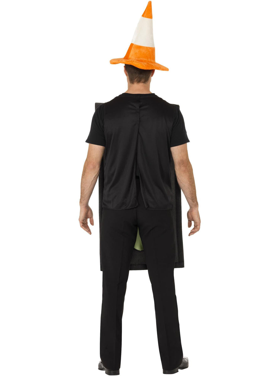 Adults Novelty Traffic Light Costume - Back Image