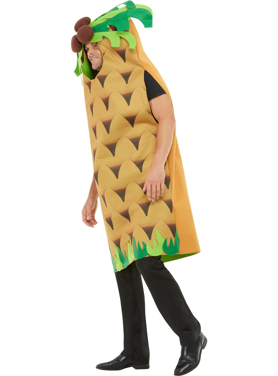 Adults palm tree coconut costume - side image