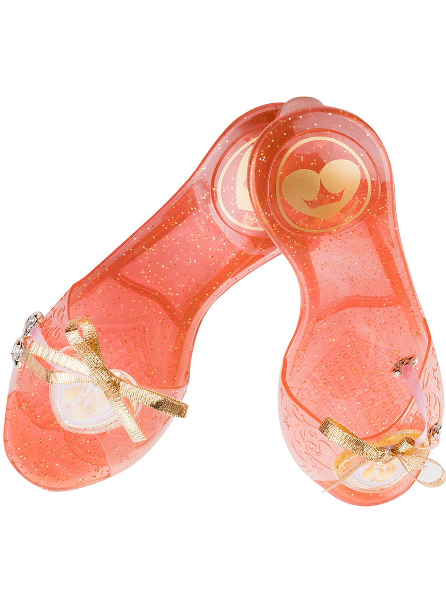 Girls Ultimate Disney Princess Rose Click Clack Costume Shoes - Alternative Image 2