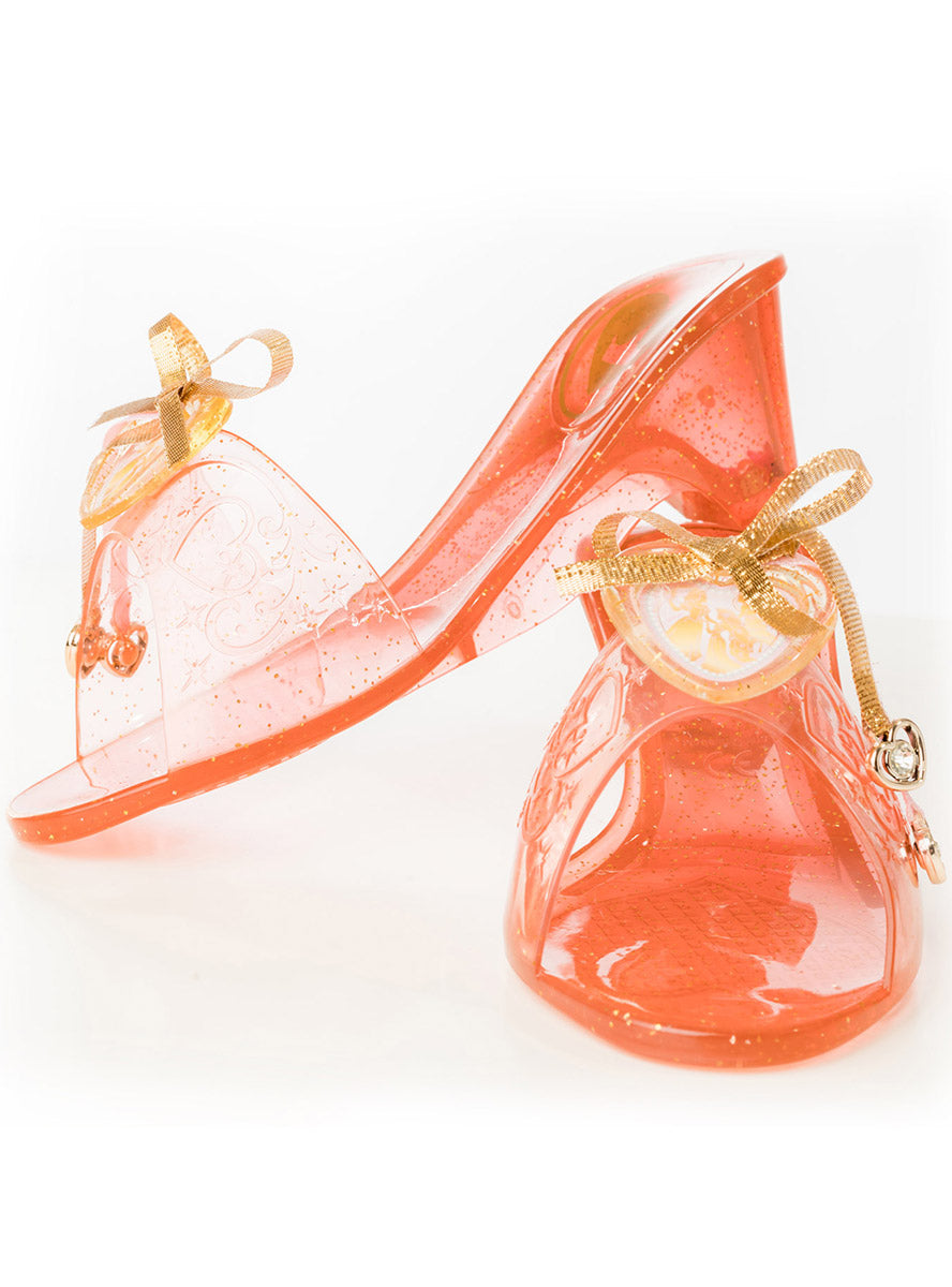 Girls Ultimate Disney Princess Rose Click Clack Costume Shoes - Alternative Image