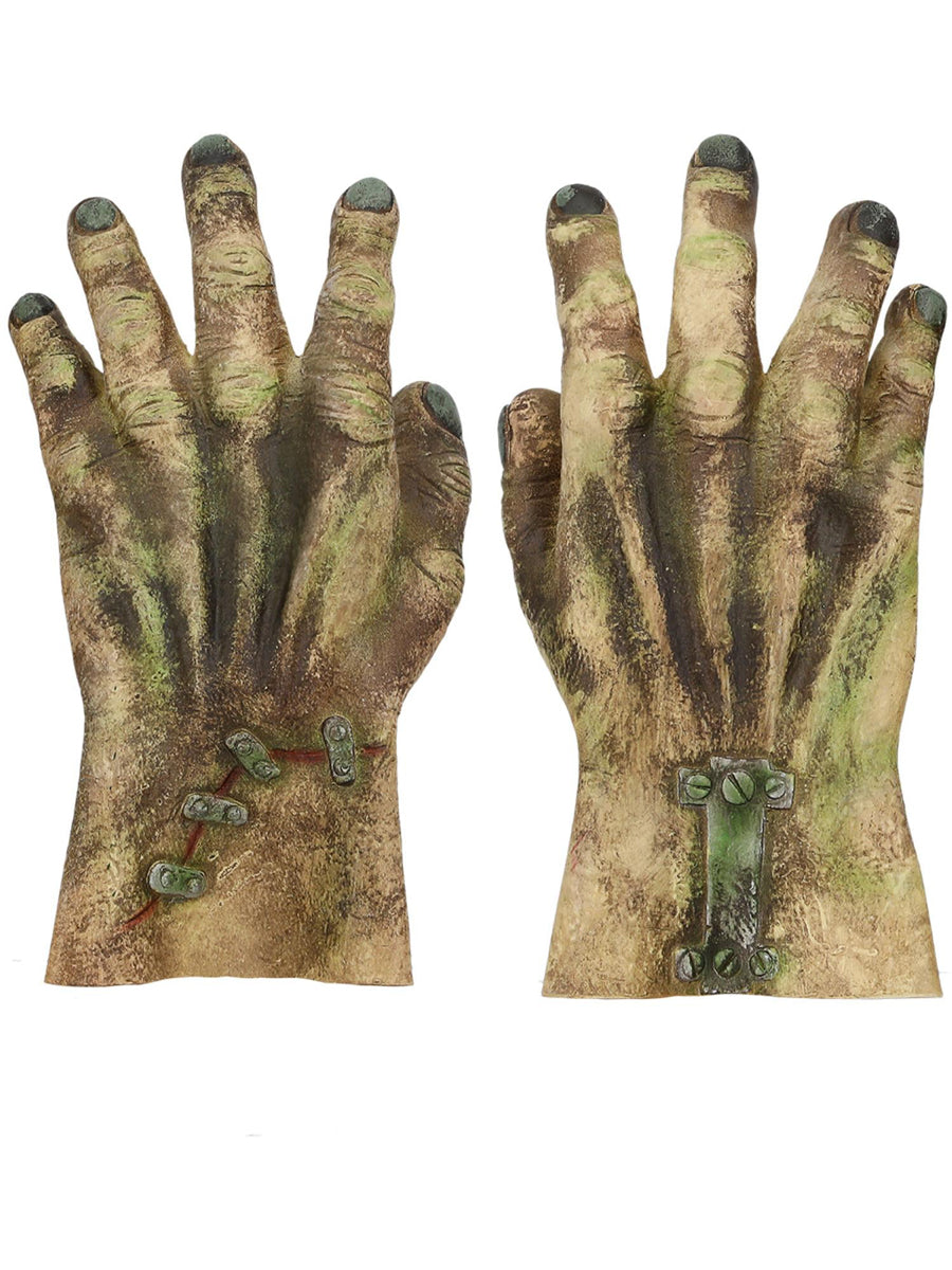 Universal Monster Frankenstein Costume Gloves - Flat Lay Image