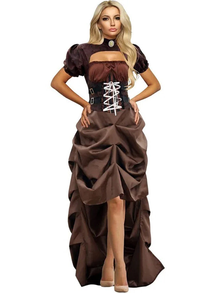 Victorian Steampunk Womens Costume - Main Image