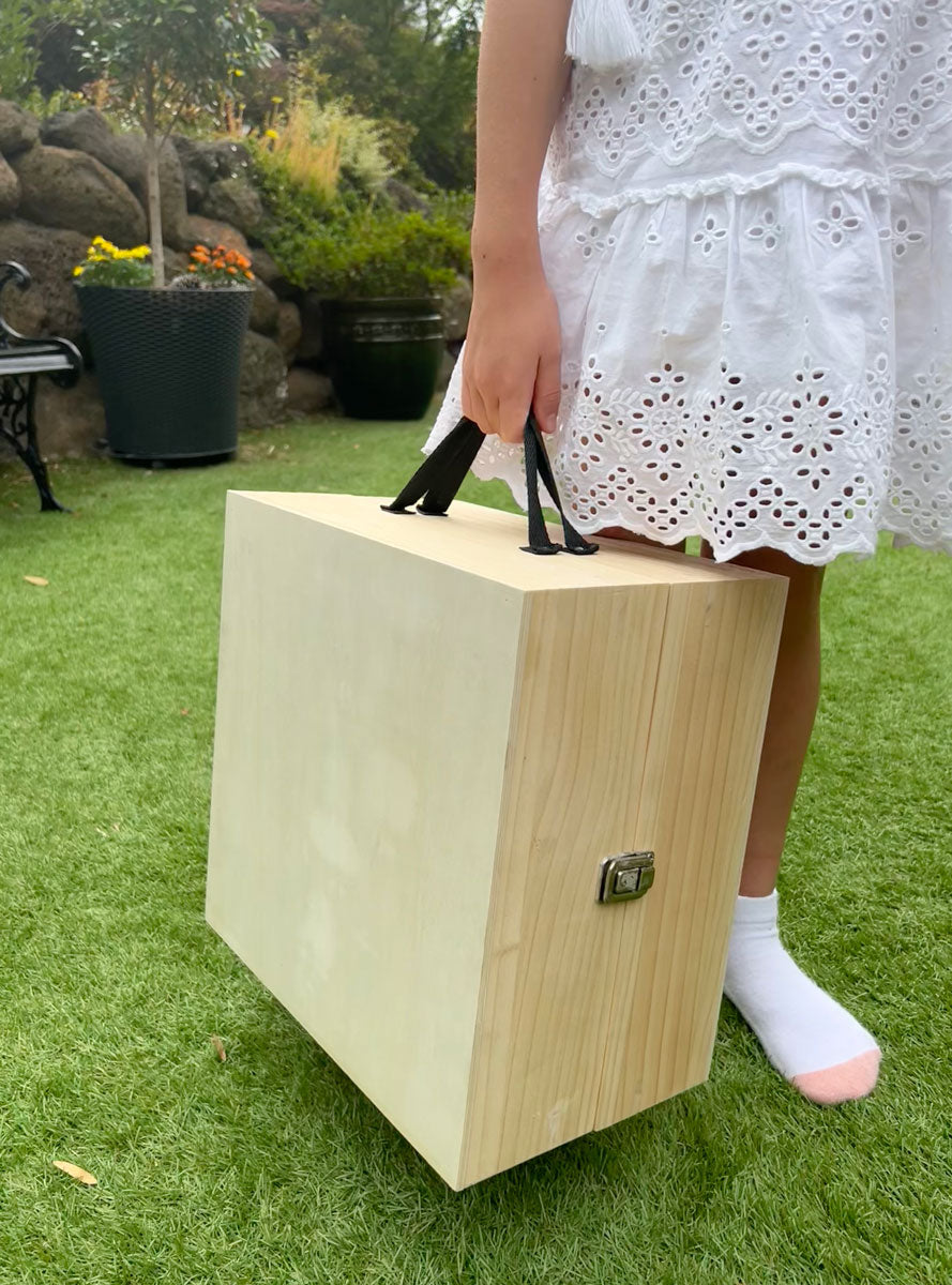 Washers Wooden Outdoor Throwing Party Game - Lifestyle Image 4