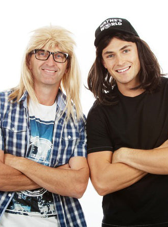 Waynes World Duo Wayne and Garth Wig Pack