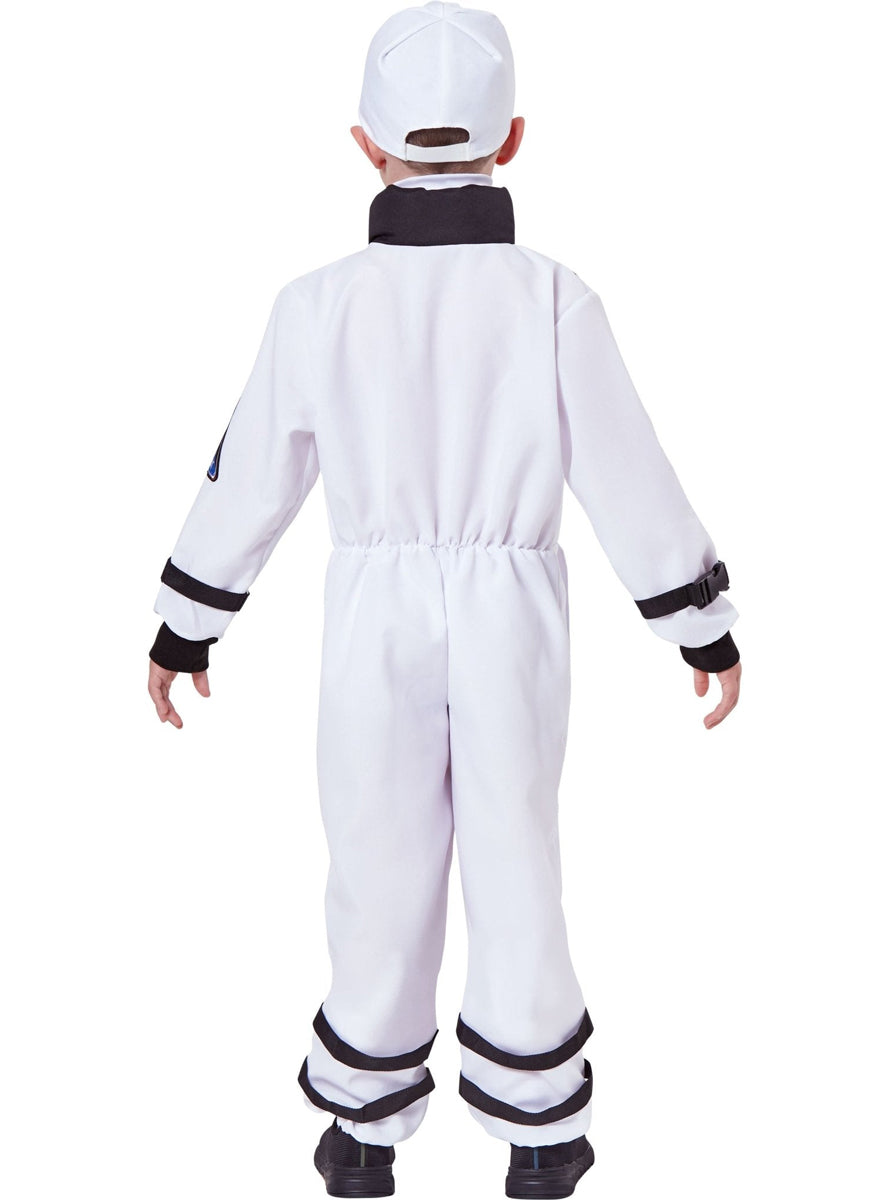 Space Astronaut Boys Costume - Back Image