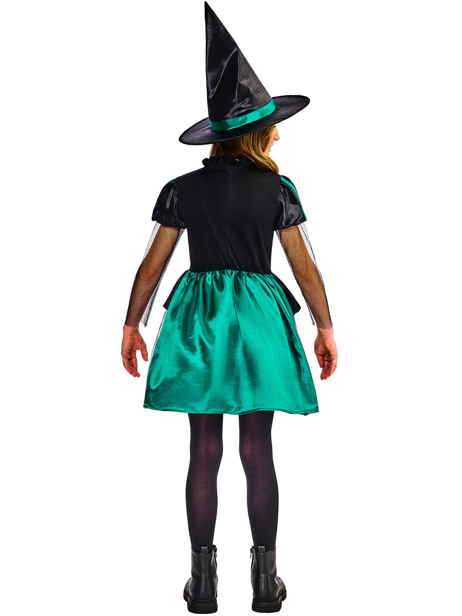 Wicked Witch of the East Girls Costume - Back Image