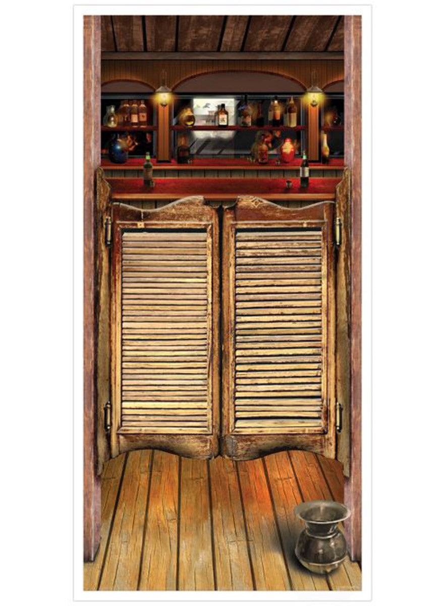 Saloon Door Cover Decoration - Main Image