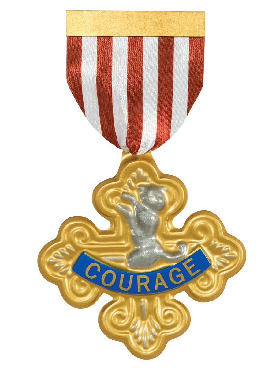 Badge Of Courage Kids Cowadly Lion Wizard Of Oz Cosutme Accessory - Main Image