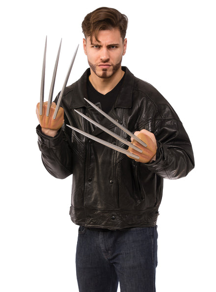 Image of Wolverine Deluxe Adults X-Men Costume Claws