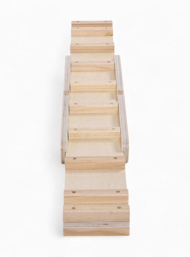 Wooden 120cm Long Kids Balance Beam - Alternative Image 1