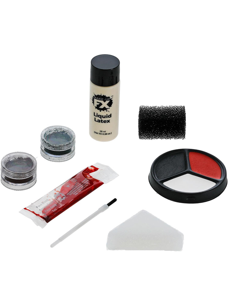 Zombie Halloween Makeup Kit - Alternate Image