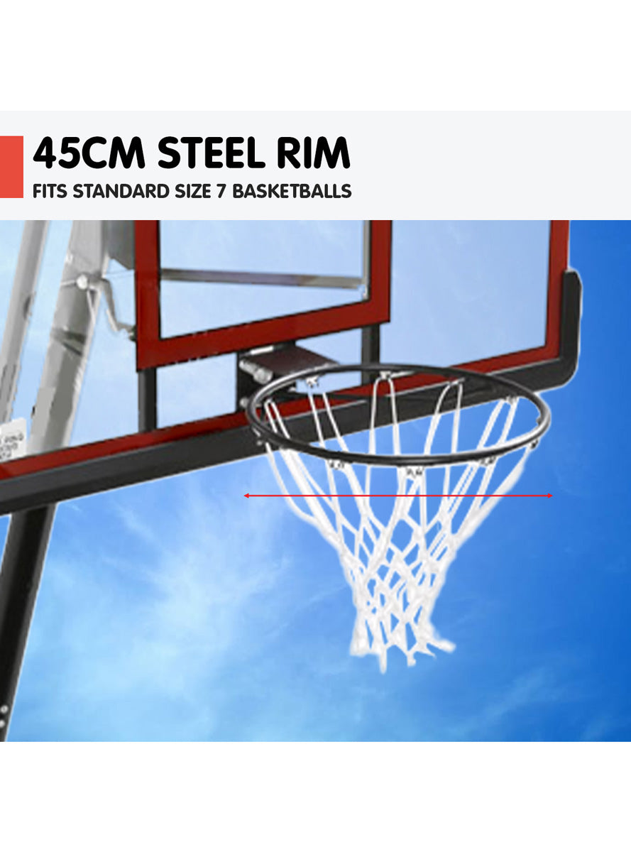 Portable Adjustable Basketball Hoop and Stand Info Image 4