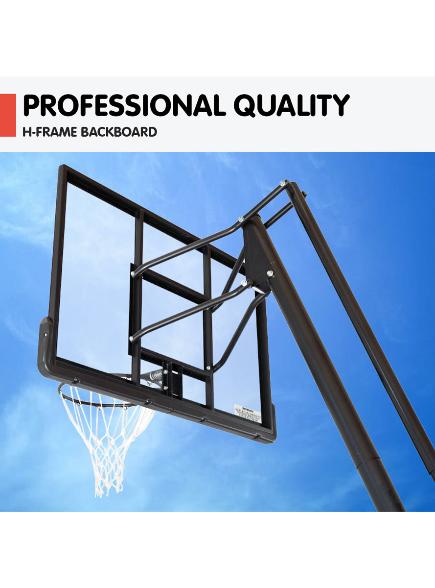 Portable Adjustable Basketball Hoop and Stand Info Image 6
