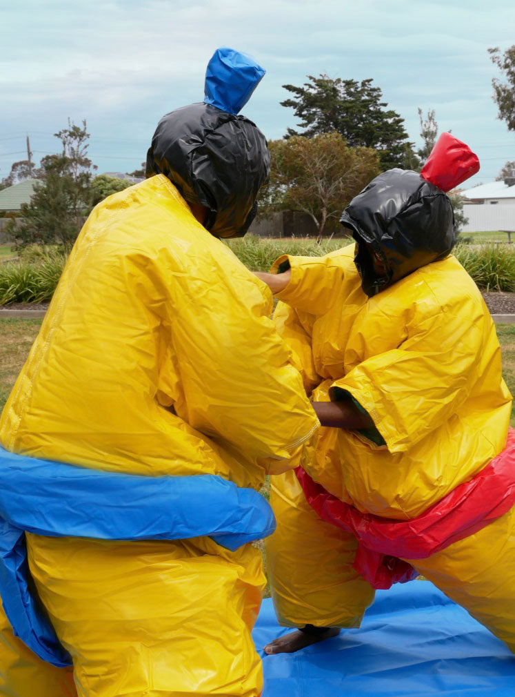 Adults Padded Sumo Suits and Mat - Alternate Image 1