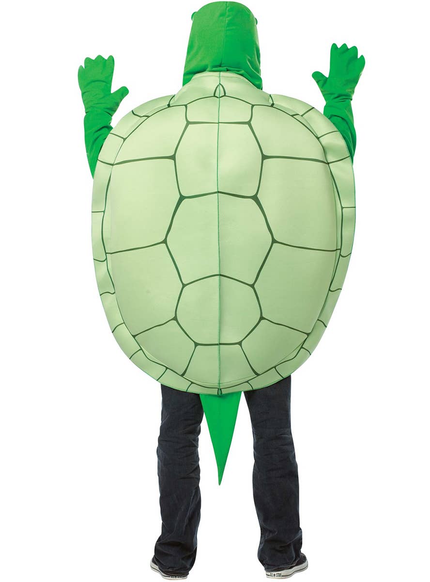 Image of Giant Turtle Adult's Fancy Dress Costume - Back Image