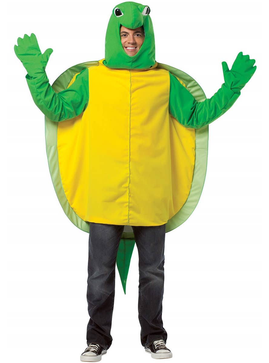 Image of Giant Turtle Adult's Fancy Dress Costume - Front Image
