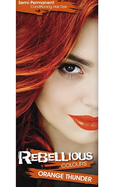 13ml Semi Permanent Conditioning Orange Thunder Special Effects Hair Dye 2