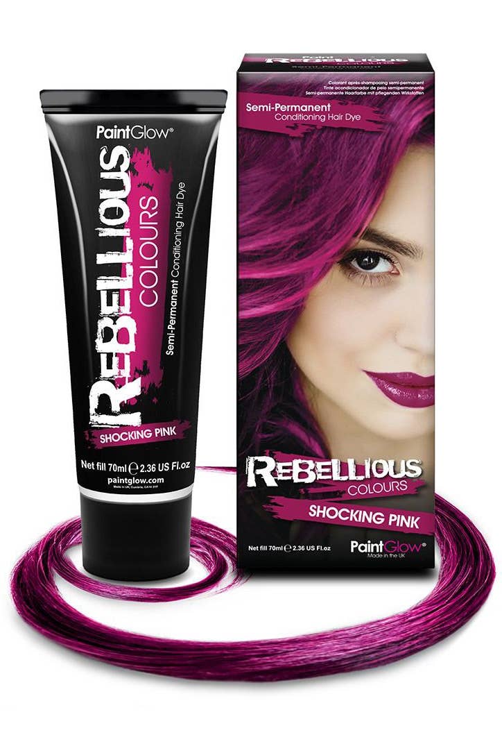 70ml Semi Permanent Conditioning Shocking Pink Special Effects Hair Dye