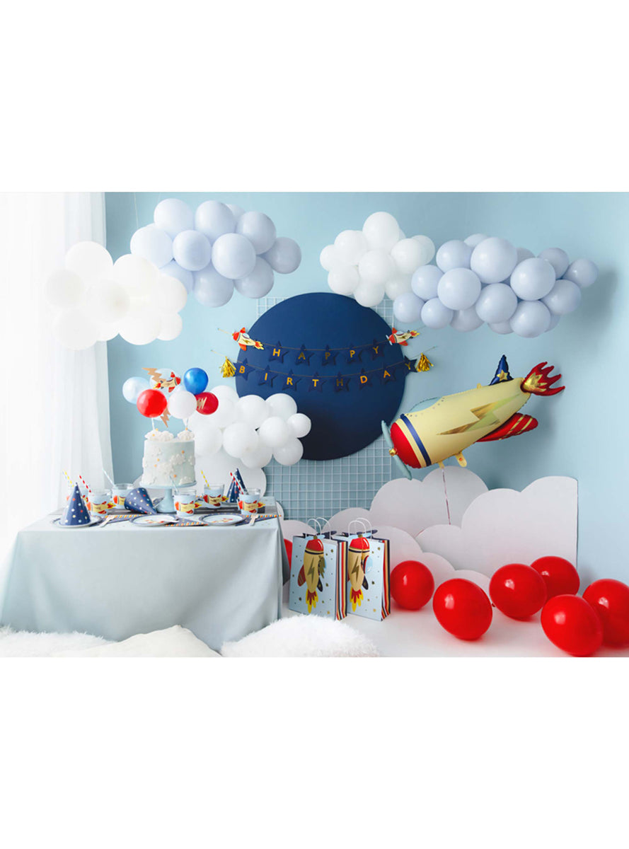 Airplane Stars 3m Long Happy Birthday Star Banner — Lifestyle Image 3