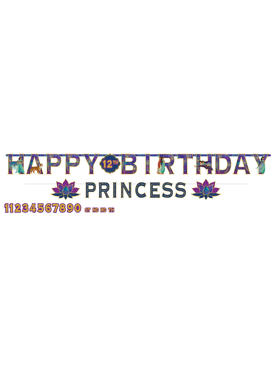 Aladdin Happy Birthday Banner - Main Image
