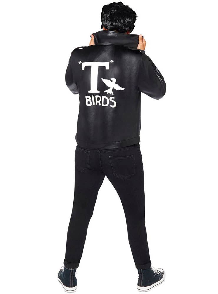 Danny Zuko Men's Officially Licensed T-Birds Grease Costume - Back Image