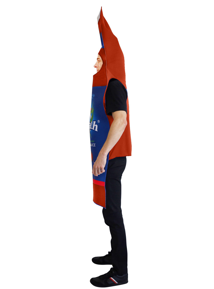 Aussie Tomato Sauce Novelty Adults Food Costume - Side Image