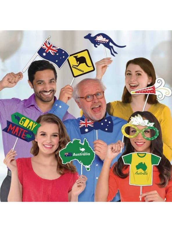 Fun Australia Day Photo Props Kit