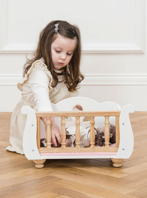 Baby Doll Wooden Cot - Lifestyle Image 4