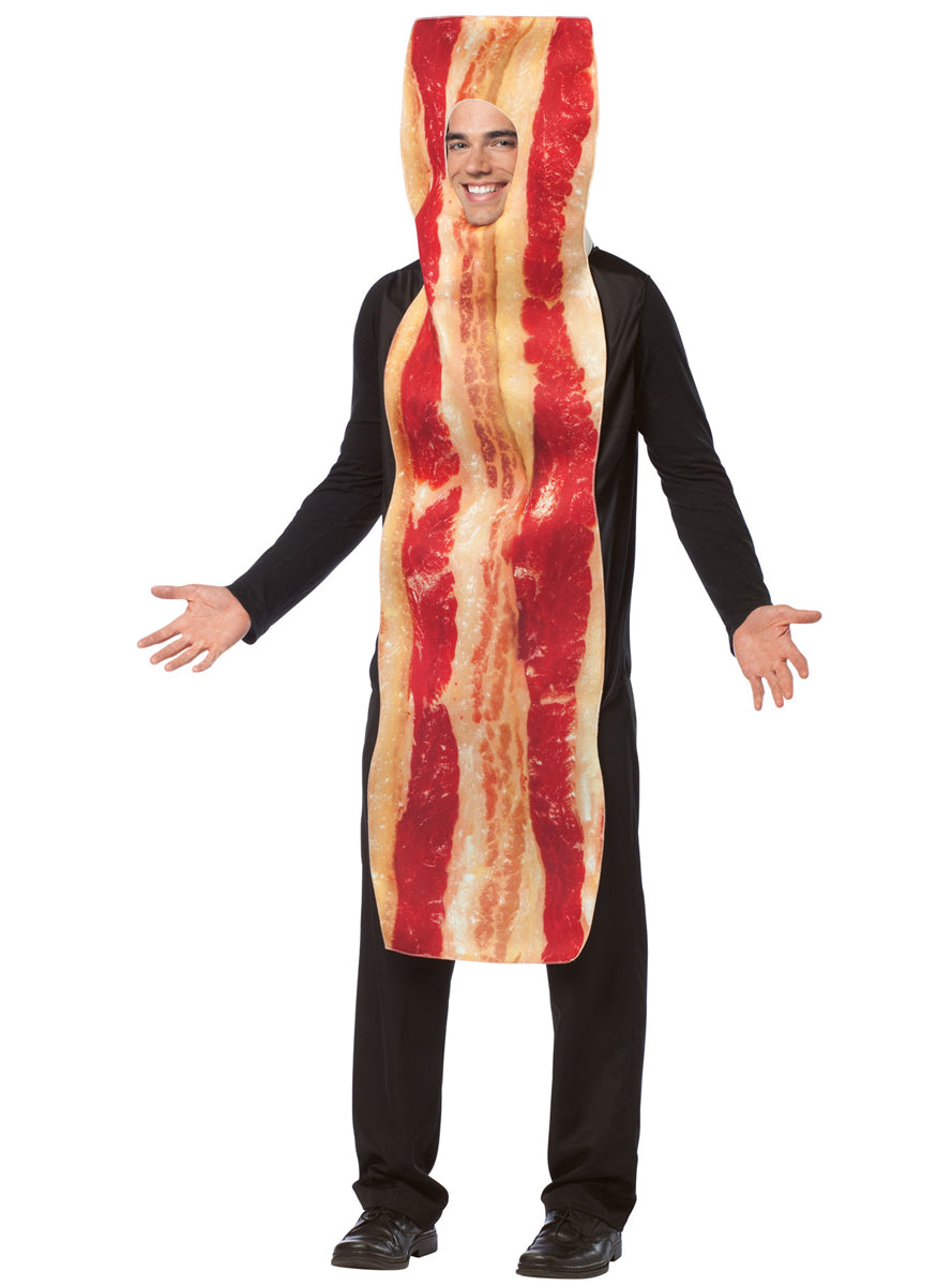 Bacon Strip Novelty Adults Food Costume - Main Image