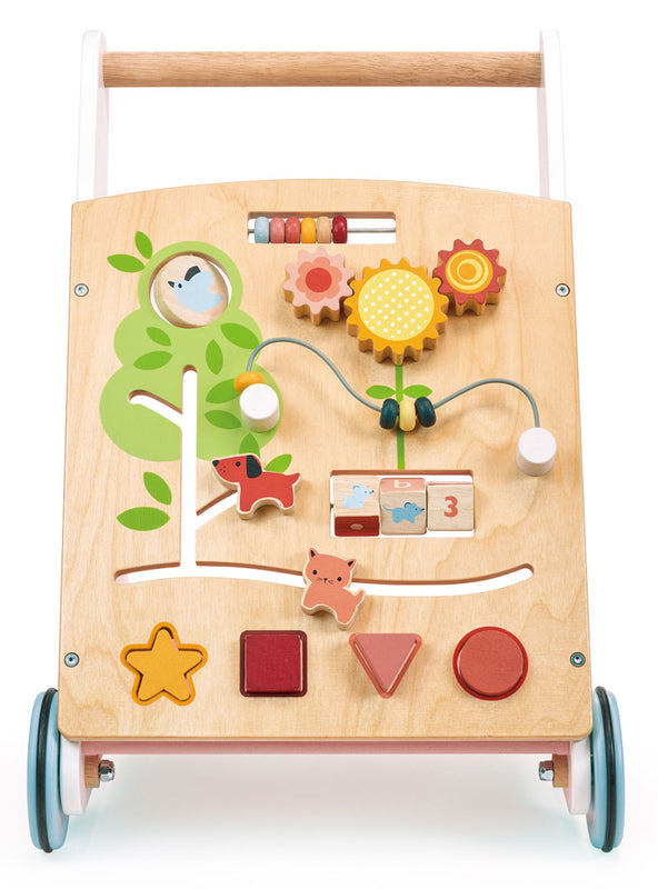 Bambino Toddler Wooden Activity Walker - Alternate Image