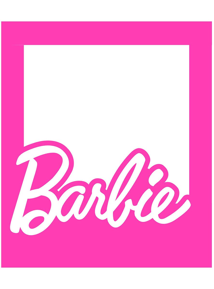Image of Barbie Pink Photo Frame Party Prop