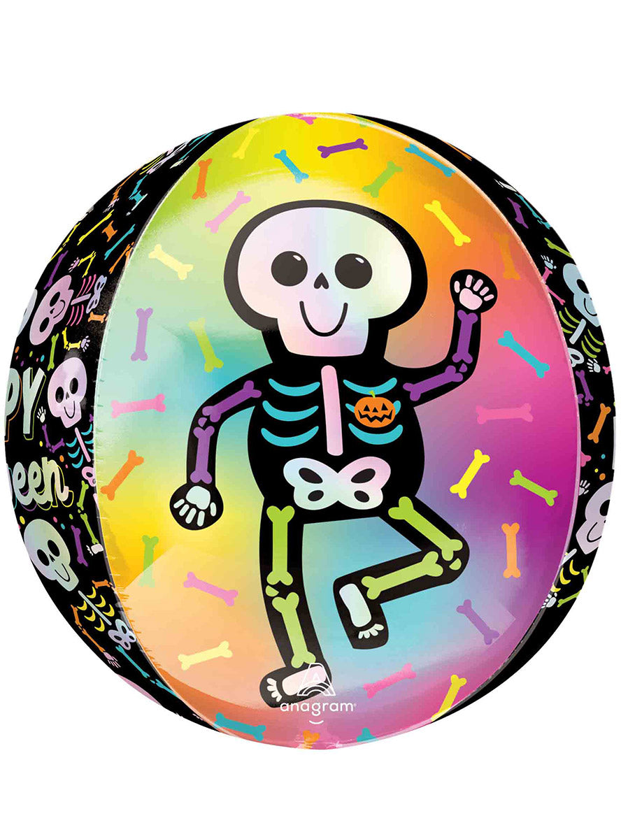 Happy Halloween Orbz Balloon - Alternate Image